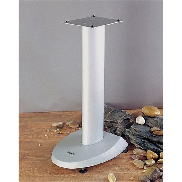 Vti Manufacturing VTI Manufacturing VSP24S Grey Silver Base Silver Aluminum Pole 24 in. Height Speaker Stand VSP24S